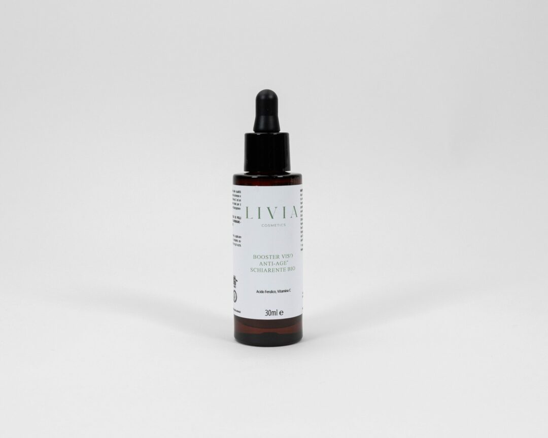 booster viso antiage schiarente bio