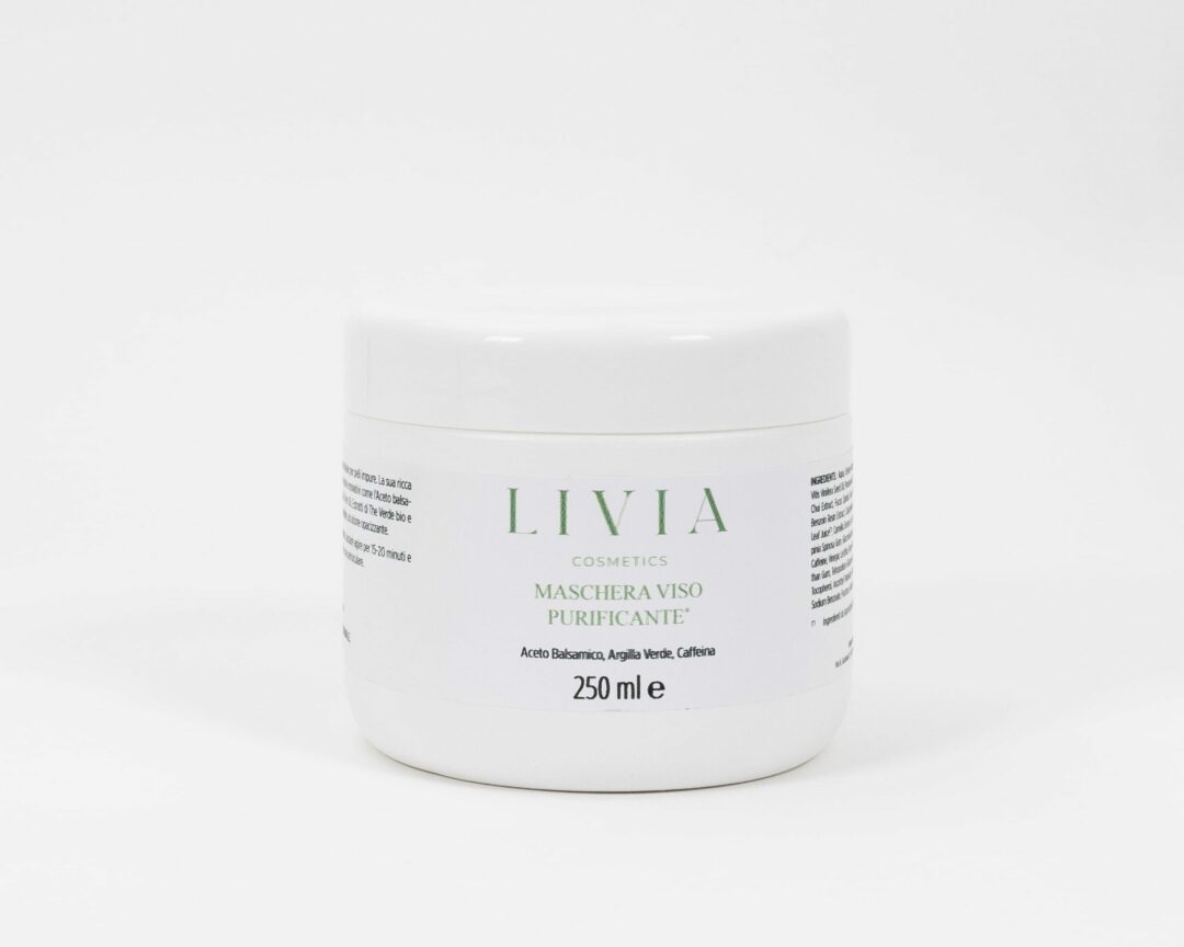 maschera viso purificante