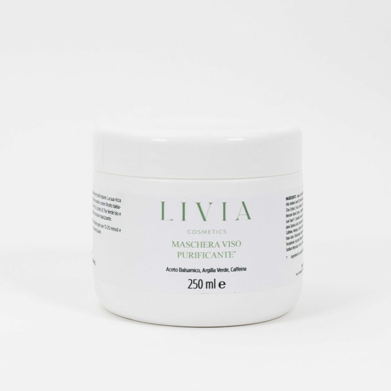 maschera viso purificante
